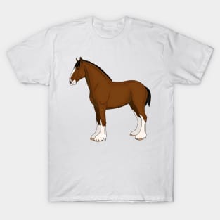 Clydesdale Horse T-Shirt